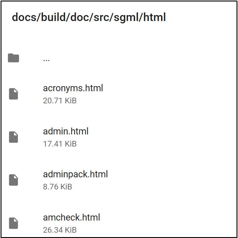 screenshot of uploaded logs on Cirrus CI task run page
