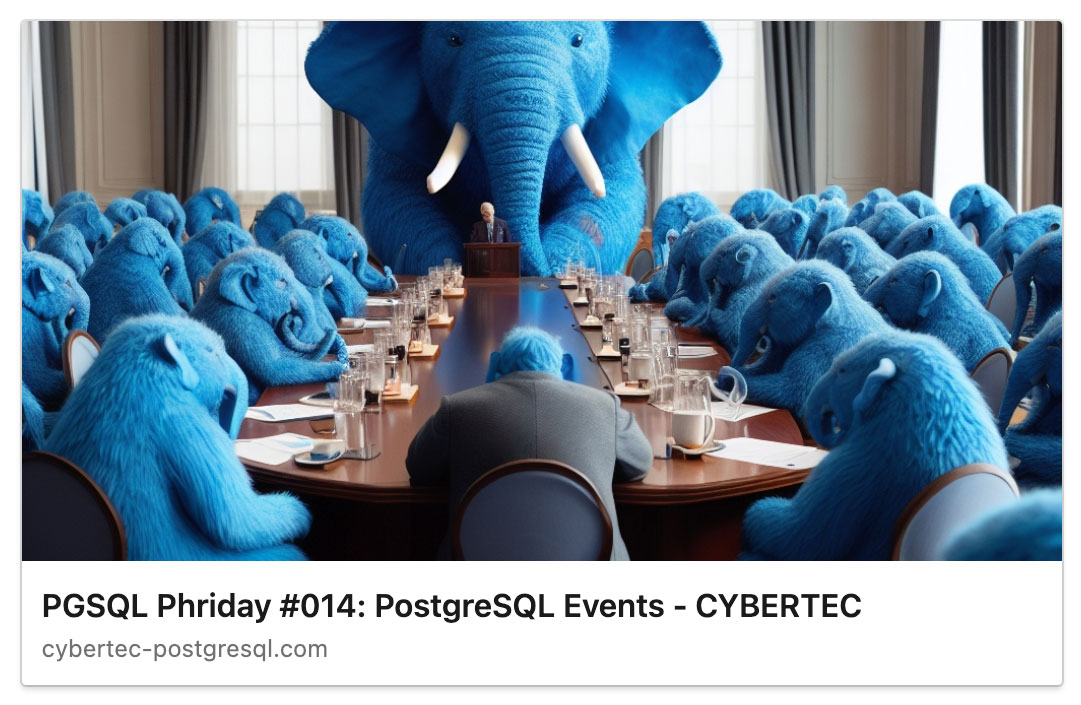 blue elephants at a conference table