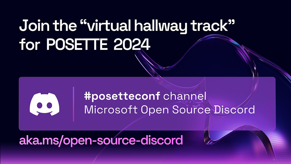 POSETTE 2024 Virtual Hallway Track