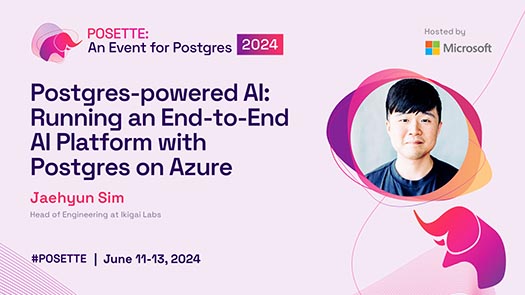 video thumbnail for Postgres-powered AI: Running an End-to-End AI Platform with Postgres on Azure